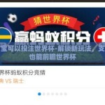 支付宝可以投注世界杯-解锁新玩法，支付宝也能前瞻世界杯