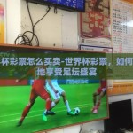 世界杯彩票怎么买卖-世界杯彩票，如何明智地享受足坛盛宴
