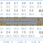 世界杯足球彩票分析-解锁足球激情，世界杯期间彩票分析技巧全攻略