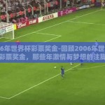 2006年世界杯彩票奖金-回顾2006年世界杯彩票奖金，那些年激情与梦想的注脚