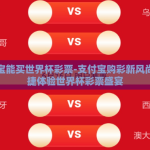 支付宝能买世界杯彩票-支付宝购彩新风尚，便捷体验世界杯彩票盛宴