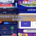 世界杯彩票线下买-世界杯彩票，线下投注的魅力和智慧