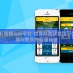 世界杯·竞猜app平台-世界杯激战竞猜平台，乐趣与胜负的智慧较量