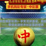 世界杯在哪买彩票=-享受足球盛宴，轻松购彩——带你走进世界杯彩票的世界