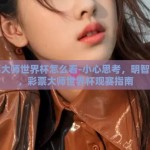 彩票大师世界杯怎么看-小心思考，明智投注，彩票大师世界杯观赛指南