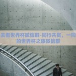 一起去看世界杯微信群-同行共赏，一同建造的世界杯之旅微信群