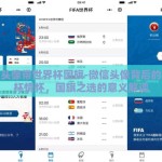 微信头像带世界杯国旗-微信头像背后的世界杯情怀，国旗之选的意义解读