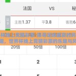 世界杯线上竞猜彩票-探寻足球盛宴的另一番乐趣，世界杯线上竞猜彩票的乐趣与风险