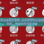 世界杯去哪买彩票啊-探索世界杯彩票购买新选择，开启你的竞赛之旅