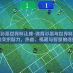体育彩票世界杯让球-体育彩票与世界杯让球的交织魅力，热血、机遇与智慧的选择
