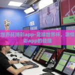 足球世界杯博彩app-足球世界杯，激情与博彩app的碰撞