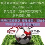 全名世界杯竞猜网站-鏖战绿茵，揭秘全名世界杯竞猜网站的激情与智谋