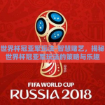 足彩世界杯冠亚军玩法-智慧赌艺，揭秘足彩世界杯冠亚军玩法的策略与乐趣