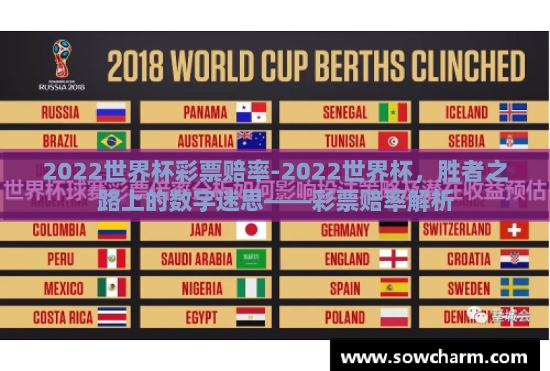 2022世界杯彩票赔率-2022世界杯,胜者之路上的数字迷思——彩票赔率解析 2022世界杯彩票赔率-2022世界杯,胜者之路上的数字迷思——彩票赔率解析