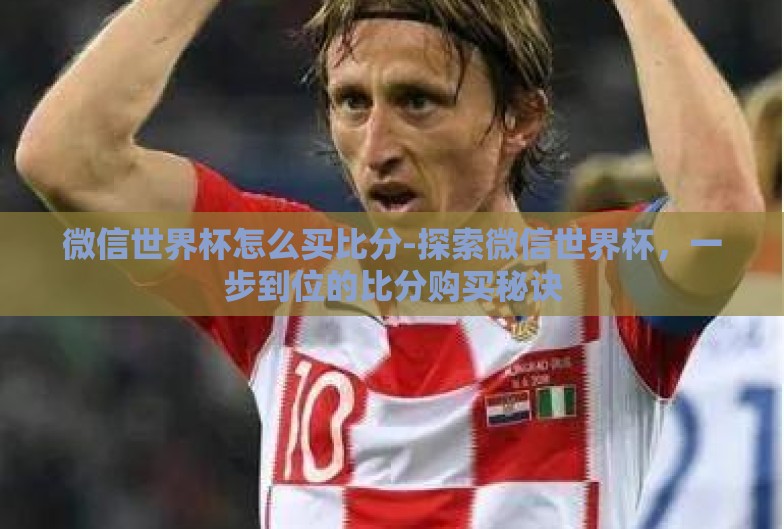 微信世界杯怎么买比分-探索微信世界杯,一步到位的比分购买秘诀 微信世界杯怎么买比分-探索微信世界杯,一步到位的比分购买秘诀
