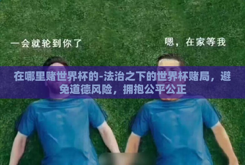 在哪里赌世界杯的-法治之下的世界杯赌局,避免道德风险,拥抱公平公正 在哪里赌世界杯的-法治之下的世界杯赌局,避免道德风险,拥抱公平公正