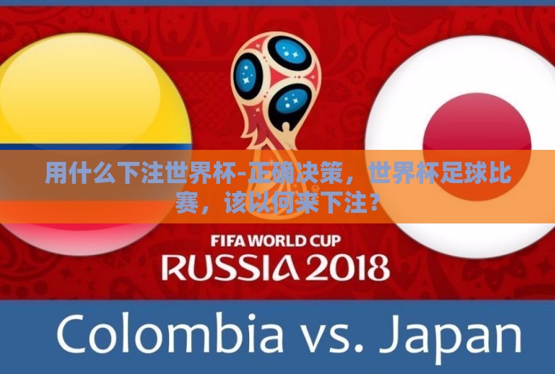 用什么下注世界杯-正确决策,世界杯足球比赛,该以何来下注? 用什么下注世界杯-正确决策,世界杯足球比赛,该以何来下注?