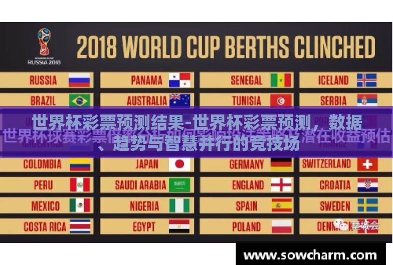 世界杯彩票预测结果-世界杯彩票预测，数据、趋势与智慧并行的竞技场