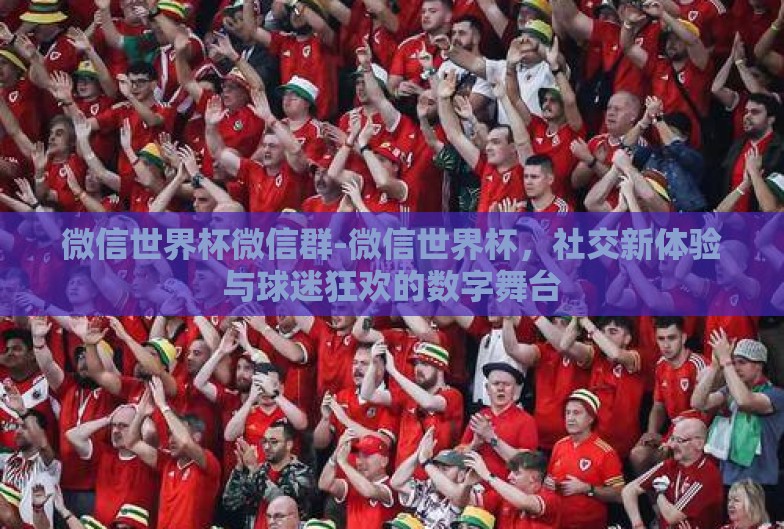 微信世界杯微信群-微信世界杯，社交新体验与球迷狂欢的数字舞台