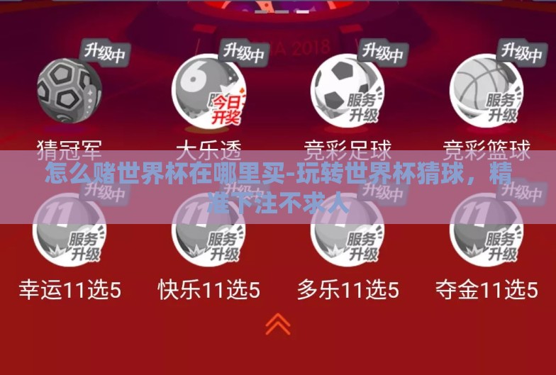 怎么赌世界杯在哪里买-玩转世界杯猜球,精准下注不求人 怎么赌世界杯在哪里买-玩转世界杯猜球,精准下注不求人