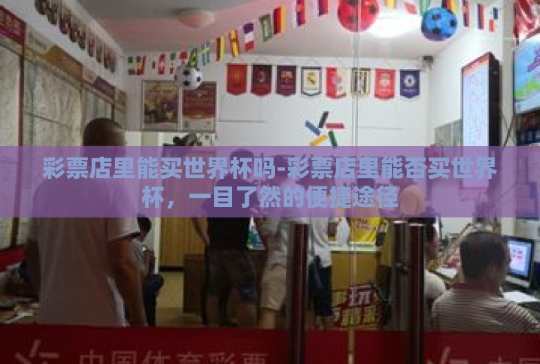 彩票店里能买世界杯吗-彩票店里能否买世界杯，一目了然的便捷途径